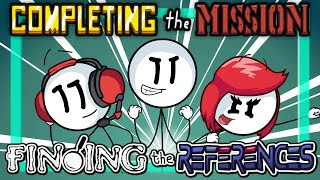 FINDING the REFERENCES Completing the Mission  PART 1 Henry Stickmin Collection [upl. by Allrud416]