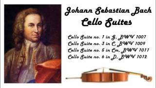 Johann Sebastian Bach  Cello suites in 432 Hz great for reading or studying [upl. by Eiramaliehs]