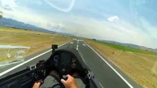 Glider Take Off and Landing at Nephi [upl. by Neehar]