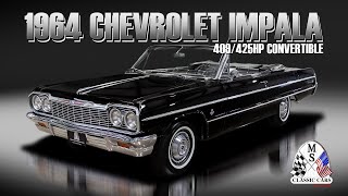 1964 Chevrolet Impala 409 425HP 4 Speed Convertible Holy Grail [upl. by Euqinor]