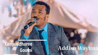 Addisu Wayima  Eenyuudharee Gootni  Official Music Audio [upl. by Aynnat]