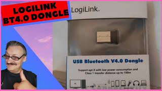 LogiLink Bluetooth V4 Dongle BT0015 Nano Adapter PlugampPlay Ideal für Laptop und PC [upl. by Canute]