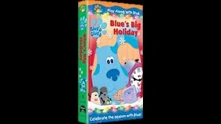 Opening to Blues Clues Blues Big Holiday 2001 VHS [upl. by Federica776]