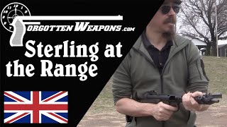 Sterling SMG at the Range [upl. by Ramiah307]