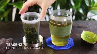 Jiaogulan Tea Brewing  How To Make Jiaogulan Tea Teasenzcom [upl. by Ailugram]