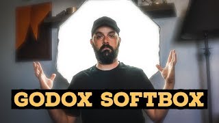 GODOX Softbox Review This thing works dope [upl. by Aenat]