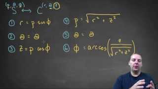 Cylindrical and Spherical Conversions [upl. by Assirol]